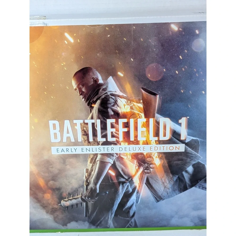 Xbox One S Battlefield 1 Military Green 1TB Console And Box Only